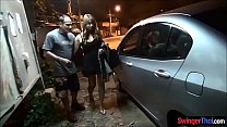 video азиатскую жену трахнули двойным проникновением иностранцы в любительском видео sex