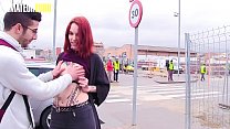 video любительское евро испанская рыжая сильвия руби подобрала парня и трахается с ним в ммж sex