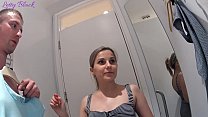 video секс в примерочной с консультантом из магазина одежды прекращает глотание спермы sex