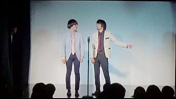video manzai with entertainers gathering on the sleeves sex