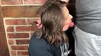 video facefucking a youtuber with pulsating cumshot in her mouth sex