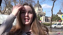 video ドイツのスカウト18歳の若い曲線の大きなおっぱいスクールガールルーシーピックアップとファック sex