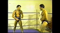 video michael ashley secured rear naked c with help of his short pants and won with knockout his grappling fight with sex