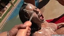 video diamond kitty принимает ванну со спермой от 15дюймовых членовмонстров sex