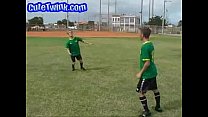 video イケメンのサッカー選手が作る sex