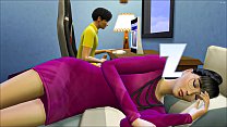 video 日本の息子はゲーマーの息子のベッドで眠りに落ちテレビを見て息子が彼女の隣で自慰行為をしているポルノビデオを見た後眠っている日本のお母さんとセックスします家族のセックスタブーアダルト映画禁じられたセックス 日本のお母さんと息子の話 sex