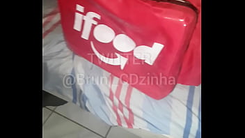 video com look what this delivery guy did to me just because i was only wearing underwear he fucked me and came in my sex