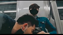 video shy boy agrees to film with me while i jerk him off and suck him in the subway sex