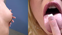 video teen beautiful blonde babe victoria white catches giant jizz pop to her lovely face sex