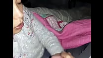 video я проглатаю все накопленное молоко мужа показываю язык с спермой sex