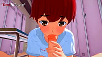video sthroats yaoi 3d naru x shiro yaoiotubes mascot handjob blowjob anal sex