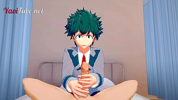 video povhtml boku no hero yaoi deku bakugou first time in the infirmary handjob and anal with cum inside sex