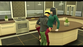 video boruto cap 3 boruto was talking to his mother hinata and she tells him that she wants to taste his cock and begins sex