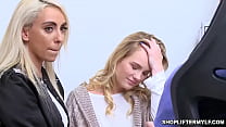 video сексуальная милфаворишка кайли кингстон и юная дочь натали найт поделились с полицейским членом после ареста изза sex