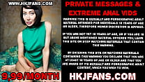 video hkjfans hotkinkyjo скачет на огромном дилдо и экстремально пролапс 26062021 sex