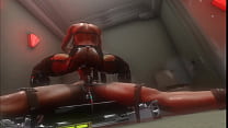 video citor3 3d sfmvrセックスゲーム巨大なおっぱいラテックス愛人電気刺激尿道球腺液乗馬と搾乳 sex