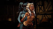 video chodai ahsoka tano gets creampied by futa aayla secura star wars inspired 3d porn sex