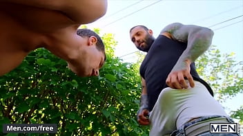 video hot jock benjamin blue sucks markus kages big cock gets his ass drilled by it men sex