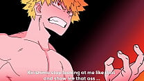video www kirishima gets turned on when he sees bakugo naked and then he fucks him sex