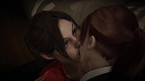 video resident evil double futa клэр редфилд римейк и клэр откровения 2 секскроссовер sex