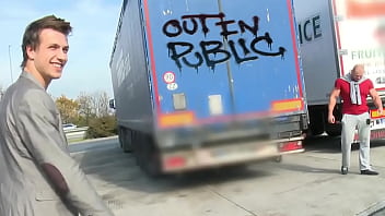 video gaywire czech studs having gay sex out in public sex