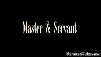 video com superb brunette slave gets pink butthole black hammered sex