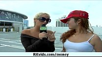 video 公共の場で裸の絶望的なティーンと家賃を支払うためにファック18 sex