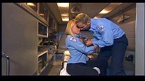 video 黒太ももの高いストッキングで犯された巨乳ブロンド sex