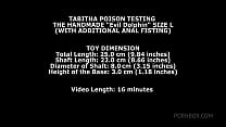 video tabitha poison testing the handmade dolphin size l with additional anal fisting twt102 sex