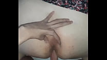 video поедание киски и задницы моей жены пробкой и тайским шариком sex