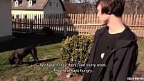 video athletic straight guy gets fucked in the ass for the first time in order to make some money that he needs bigstr sex