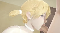 video pee yaoi femboy cole blowjob and fucked by catboy femboy sissy crossdress japanese asian manga anime game porn gay sex