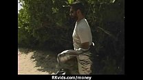 video сексуальной дикой телочке платят за трах 1 sex