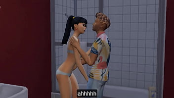 video 年轻的 亚洲 夫妇 他妈的 硬 在 浴室 然后 在 卧室 sex
