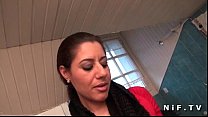 video ストッキングのフランスのアラブのお母さんは激しく犯された sex