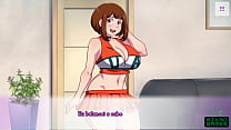 video встречаясь с очако из mha она не целуется но соглашается дать задницу waifuhub sex