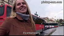 video еврокрошка zuzana отшпилила незнакомца за деньги sex