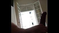 video хуй засветил мастурбацию в открытое окно для молодого соседа sex