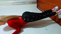 video трахаю сексуальную латину с большой жопой в спортзале sex