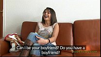 video любитель с красивой парой сисек трахается на кастинге sex
