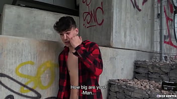 video he walks under the bridge and finds a hot dude with his chest out he offers him a job he says yes bigstr sex