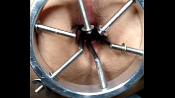 video bdsm expanding my anus with a speculum and playing with food and objects sex