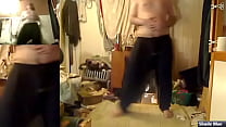 video learning to dance cutely 43 pants only3 days and 2 dances since last orgasm 20220712 sex