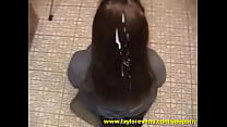 video кончил на волосы sex