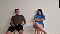 video они показывают мне свой член в столовой и я встаю на колени чтобы получить молоко sex