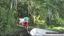video ебля в лодке на реке sex