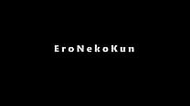 video eronekokun милый кошкомальчик в чёрной ночнушке играется с игрушками и кончает от них без рук sex