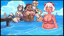 video 내 돼지 공주 헨타이 게임 pornplay ep28 비키니 콘테스트에서 우승하기 위해 대중에게 그녀의 귀여운 항문을 노출시키는 공주 sex