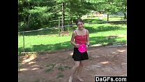 video dagfs маленькая блондинка светит своим телом чтобы выиграть игру sex