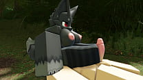 video lase fucking furry on roblox sex
